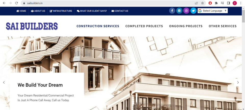 Sai Builders Real Estate layout